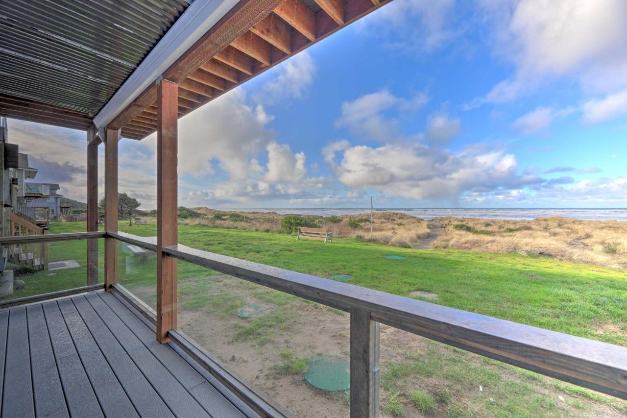 Sanderling Sea Cottages, Unit 6 With Beach Access! Waldport Esterno foto