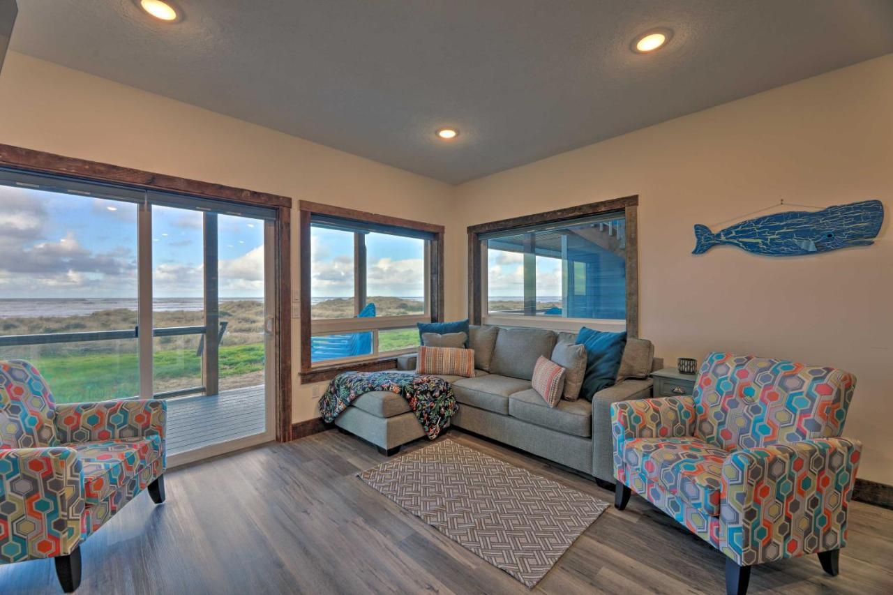 Sanderling Sea Cottages, Unit 6 With Beach Access! Waldport Esterno foto