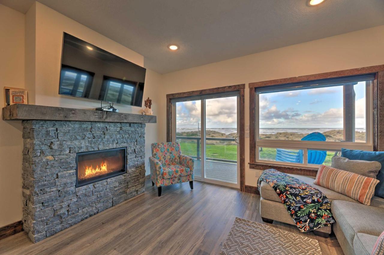 Sanderling Sea Cottages, Unit 6 With Beach Access! Waldport Esterno foto
