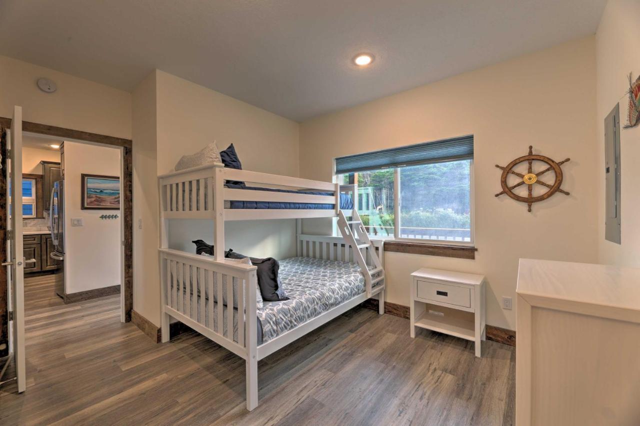 Sanderling Sea Cottages, Unit 6 With Beach Access! Waldport Esterno foto